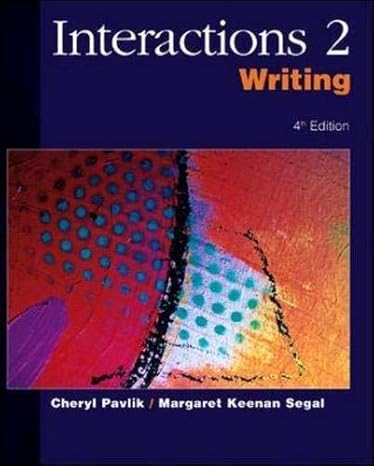 Interactions 2 Writing