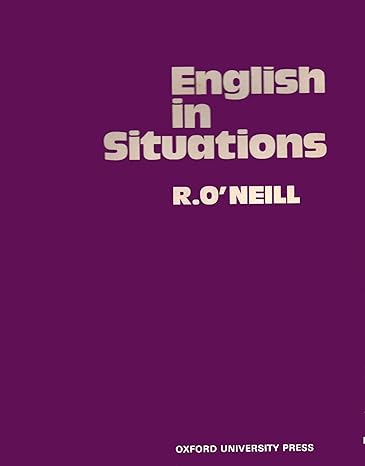 English in Situations by Robert O'Neill