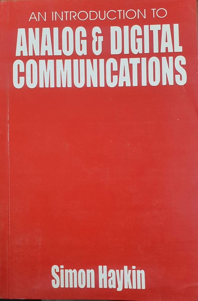 An Introducation To Analog & Digital Communications 