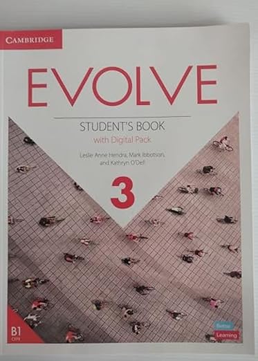 Evolve (Level 3) Student's Book with Digital Pack
