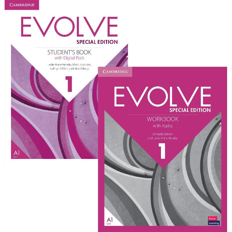 Evolve (1) Student's Book with Digital Pack and Workbook, Special Edition