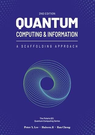 Quantum Computing and Information: A Scaffolding Approach 