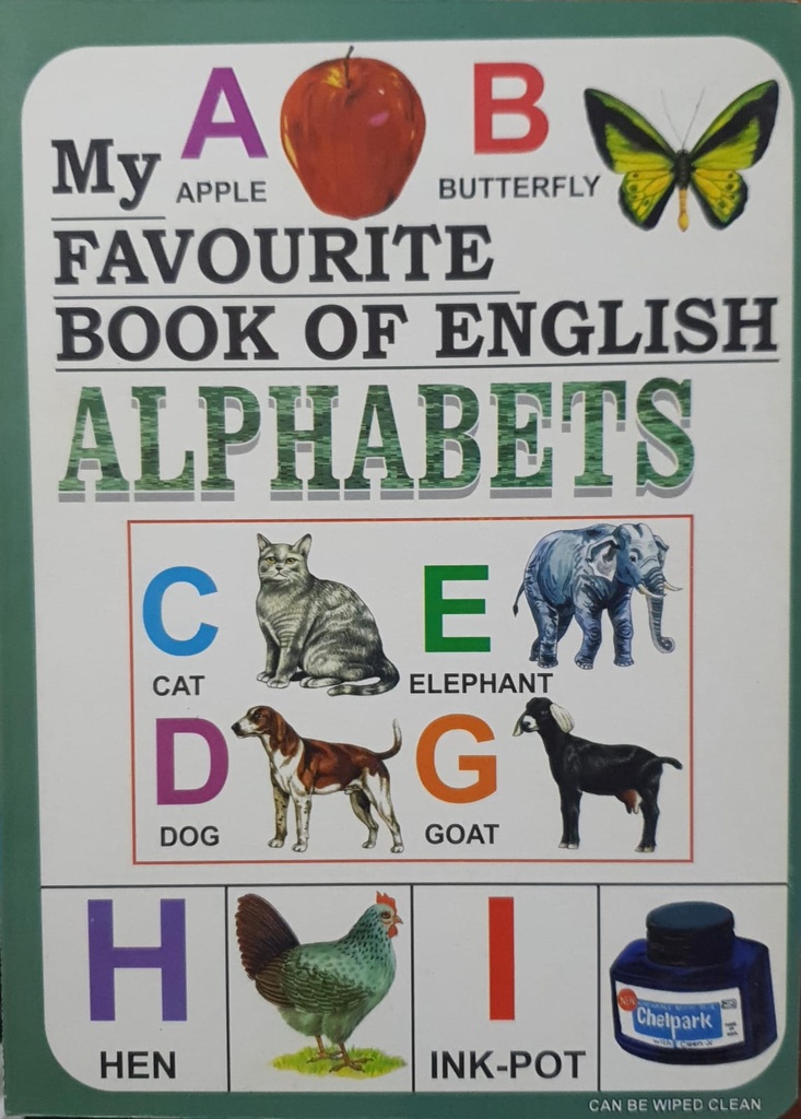 My Favourite Book of English Alphabets 