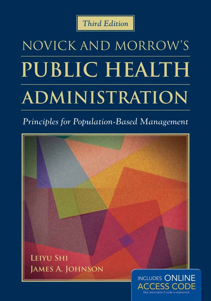 Novick and Morrow's Public Health Administration 