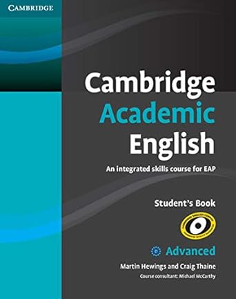 Cambridge Academic English (Advanced) Student's Book