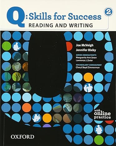 Q Skills For Success (2) Reading and Writing