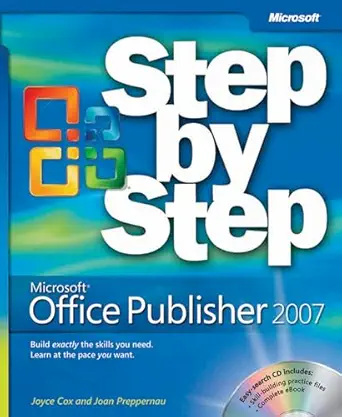 Step by Step Microsoft Office Publihser 2007