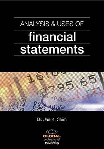 Analysis and Use of Financial Statement