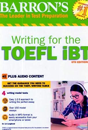 Barron's Writing for the TOEFL iBT, 3rd Edition