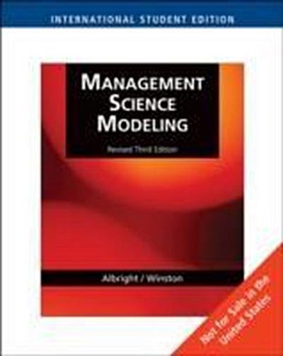Management Science Modeling