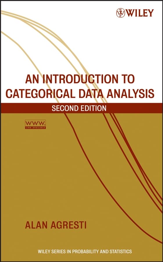 An Introduction to Categorical Data Analysis 