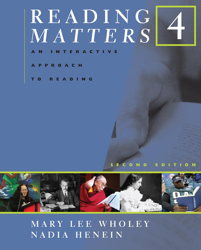 Reading Matters (4) An Interactive Approach to Reading