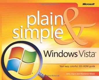 Windows Vista Plain and Simple