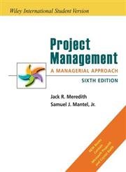Project Management A Managerial Approach