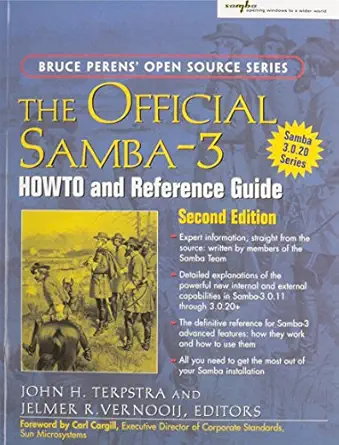 The Official Samba-3 How to and Reference Guide