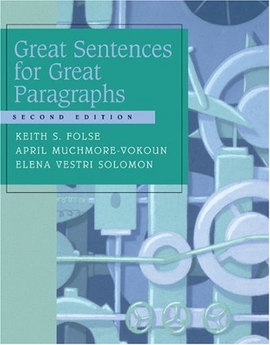 Great Sentences for Great Paragraphs, 2nd Edition