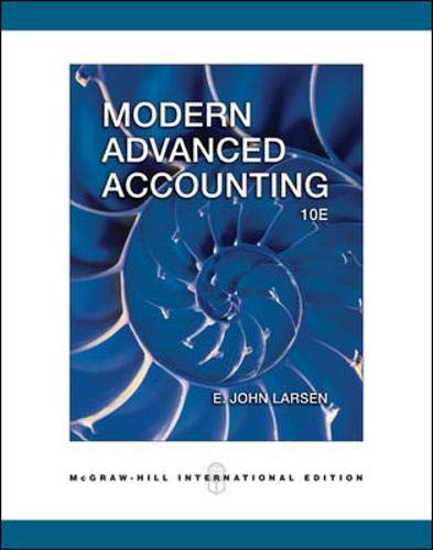 Modern Advanced Accounting