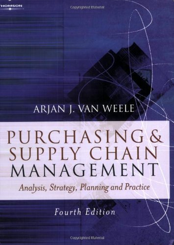 Purchasing and Supply Chain Management