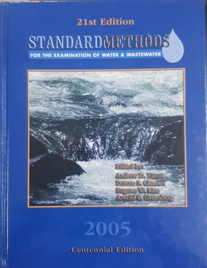 Standard Methods for The Examination of Water and Wastewater