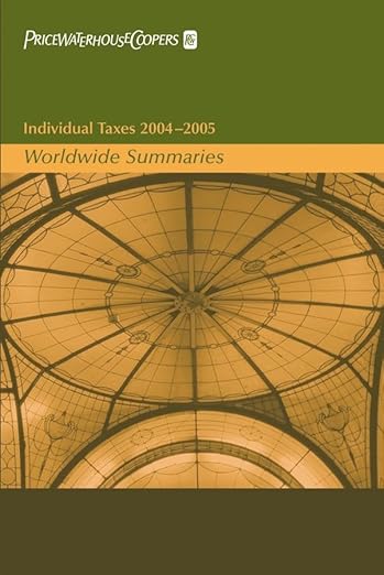 Individual Taxes 2004-2005