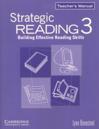 Strategic Reading (3) Building Effective Reading Skills - Teacher's Manual