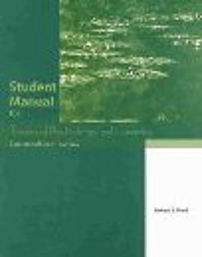 Student Manual for Theories of Psychotherapy and Counseling