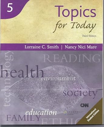 Topics for Today 5