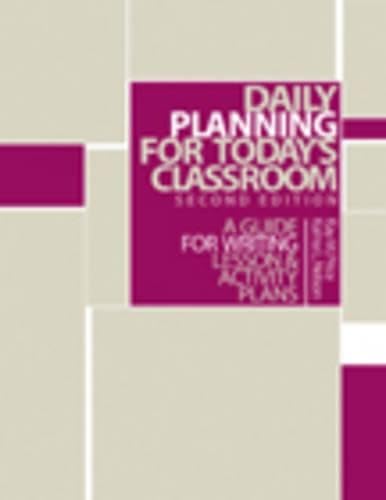 Daily Planning for Today's Classroom 
