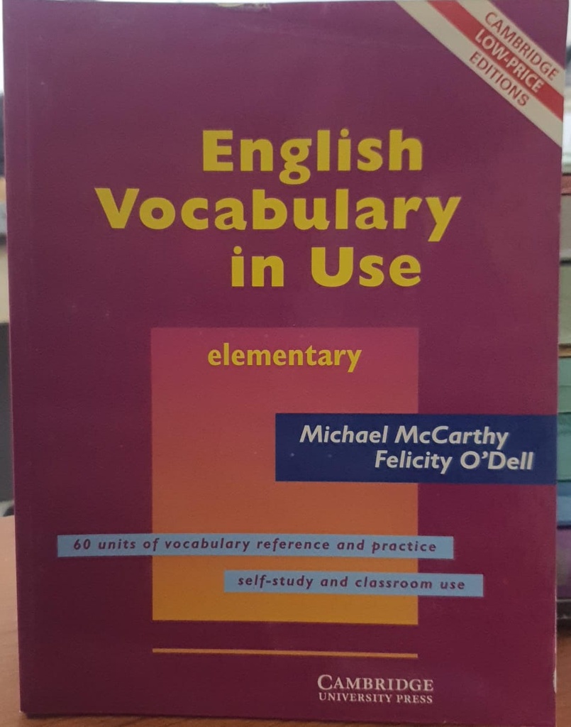 English Vocabulary in Use - Elementary Without CD