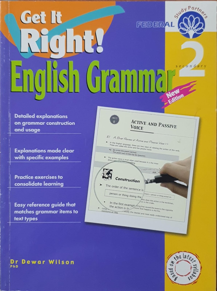 Get It Right! Secondary (2) English Grammar