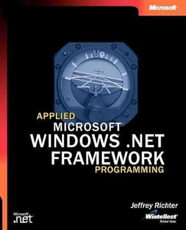 Microsoft Applied Windows NET Framework Programming