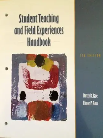 Student Teaching and Field Experiences Handbook