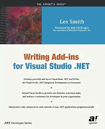 Writing Add-Ins for Visual Studio.NET