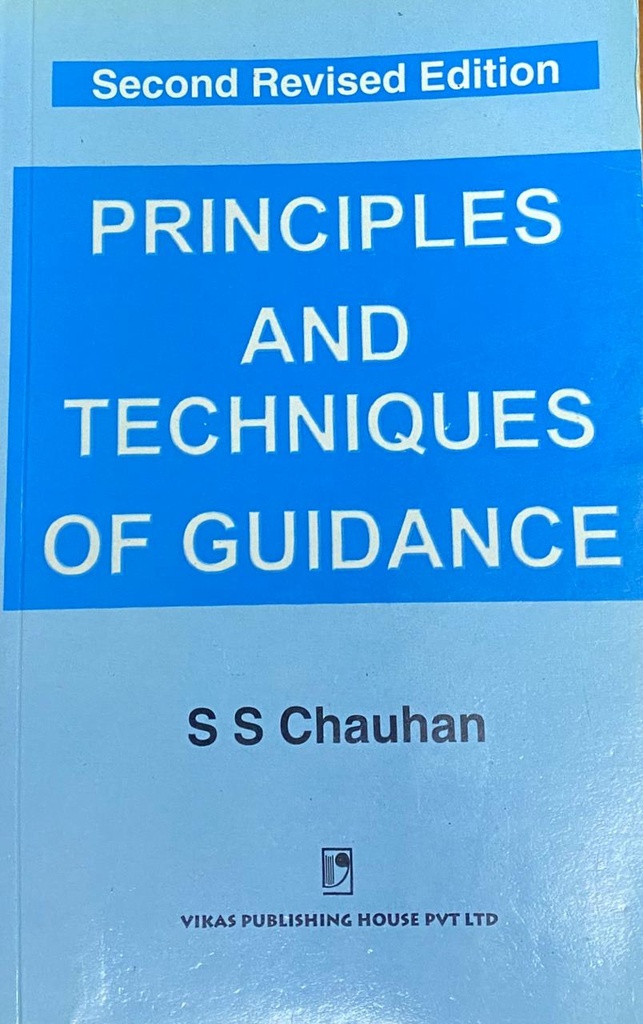 Principles and Techniques of Guidance 