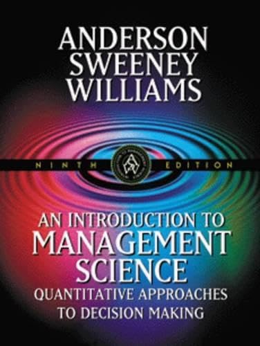 An Introduction to Management Science