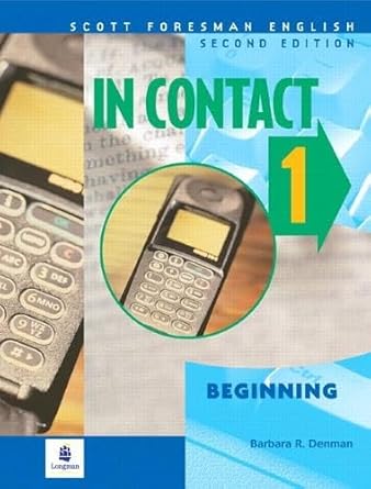 In Contact (1) Beginning