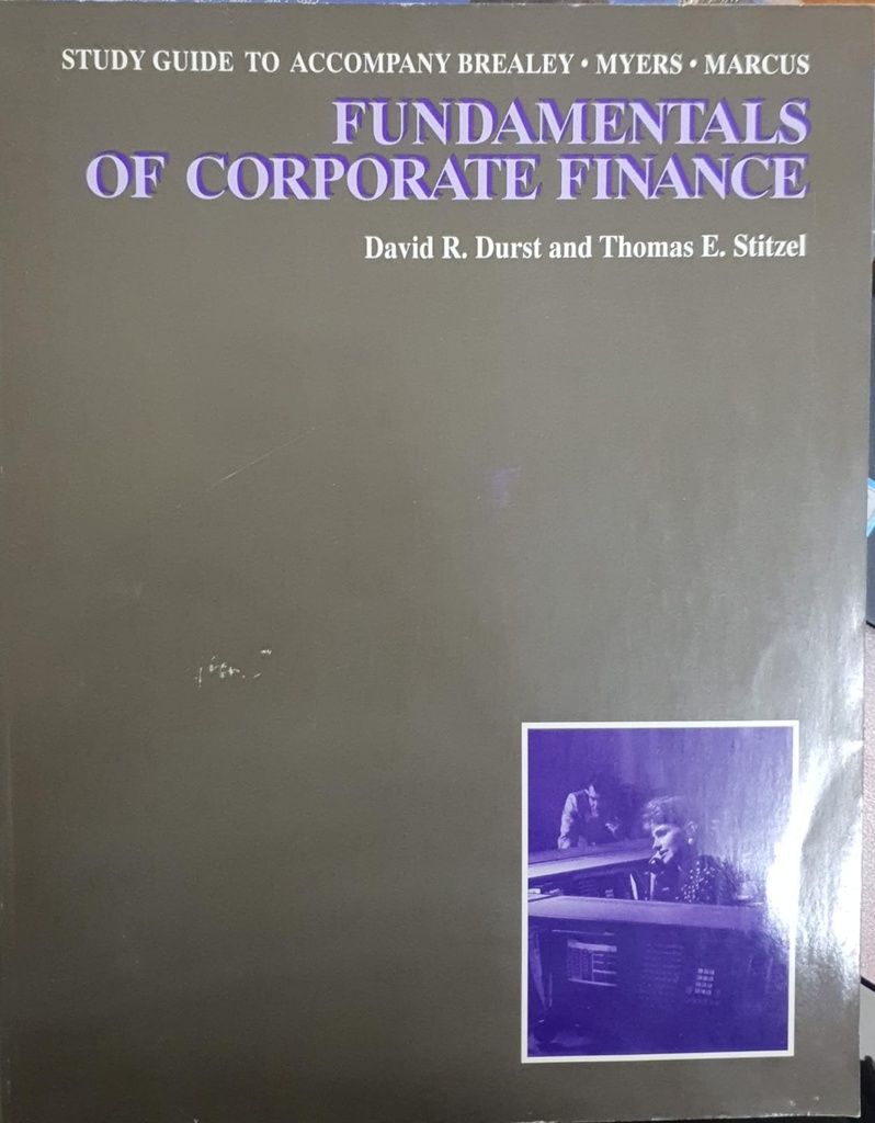 Study Guide to Accompany Fundamentals of Corporate Finance