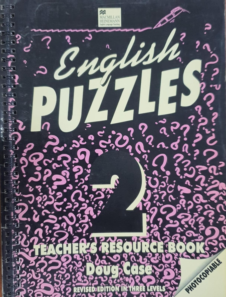 English Puzzles (2) Teacher's Resource Book