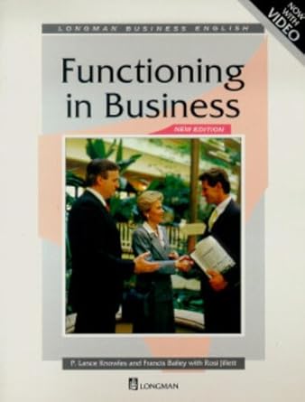 Functioning in Business 