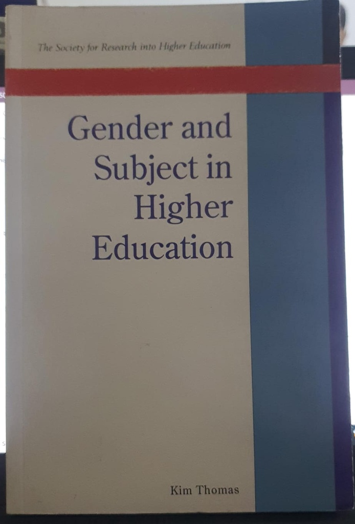 Gender and Subject in Higher Education