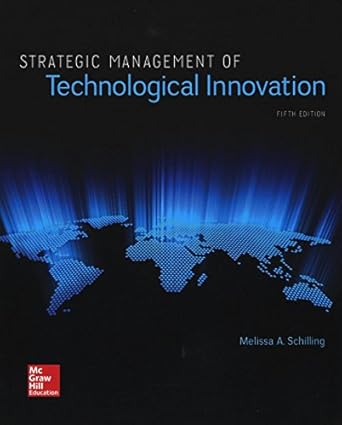 Strategic Management of Technological Innovation ISE