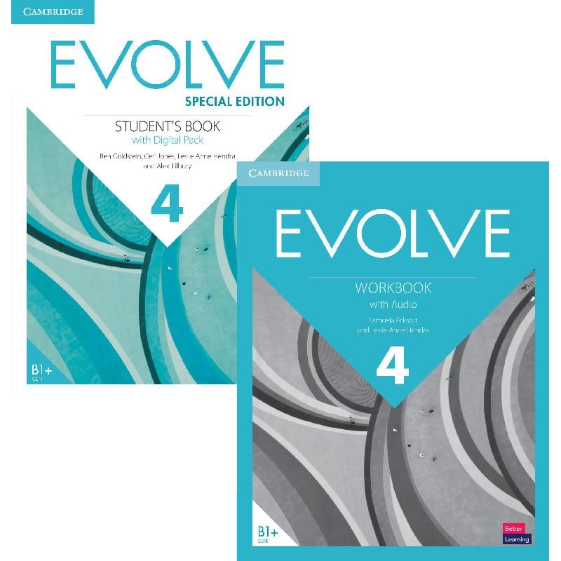 Evolve (4) Student's Book with Digital Pack and Workbook with Audio, Special Edition