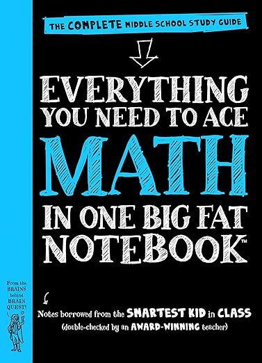 Everything you need to Ace Math in One Big Fat Notebook