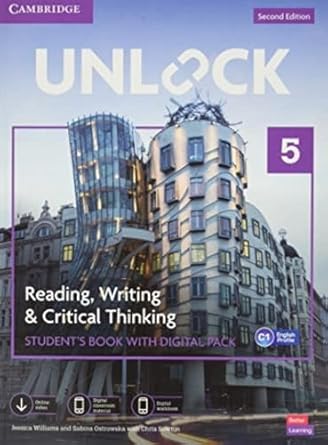 Unlock Level 5 Reading, Writing and Critical Thinking Student's Book with Digital Pack
