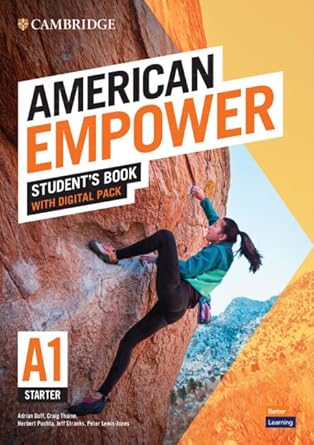 American Empower Starter/A1 Student’s Book with Digital Pack 