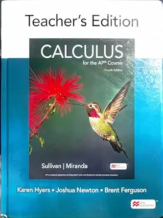 [9781319535391] Calculus for the AP® Course - Teacher Copy