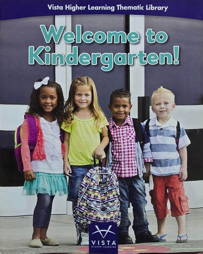 [9781543351798] Vista Higher Learning T.L. Welome to Kindergarten!