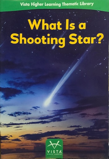 [9781543349757] Vista Higher Learning T.L. What is a Shooting Star?