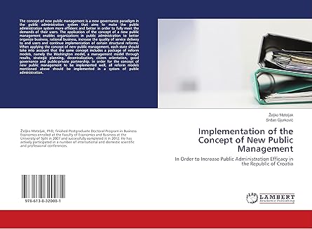 [9786138320081] Implementation of the Concept of New Public Management