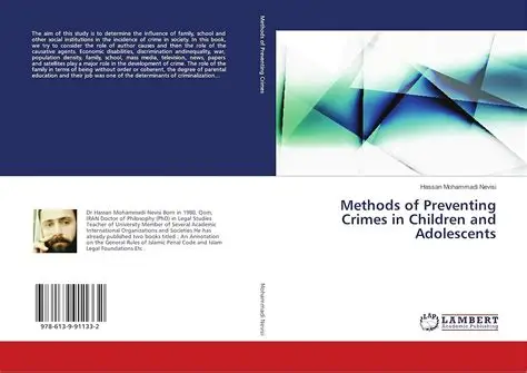 [9786139911332] Methods of Preventing Crimes in Children and Adolescents